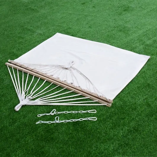 161" Outdoor Swing Wooden Curved Arc Hammock