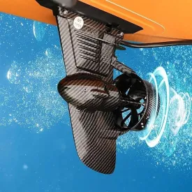 24v Battery Electric Fin, Paddle Board Push Motor SUP Surf Kayak, The Top Speed is 7.5 Km/h,Adjustable Speed, Equipped with Remote Control