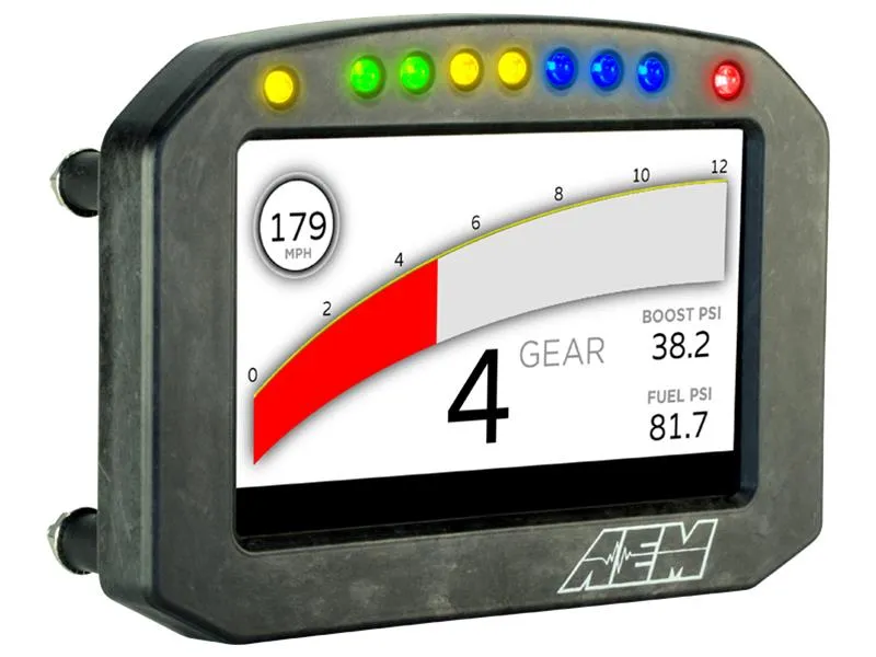 AEM Electronics CD-5 Carbon Digital Racing Dash Displays 30-5602F