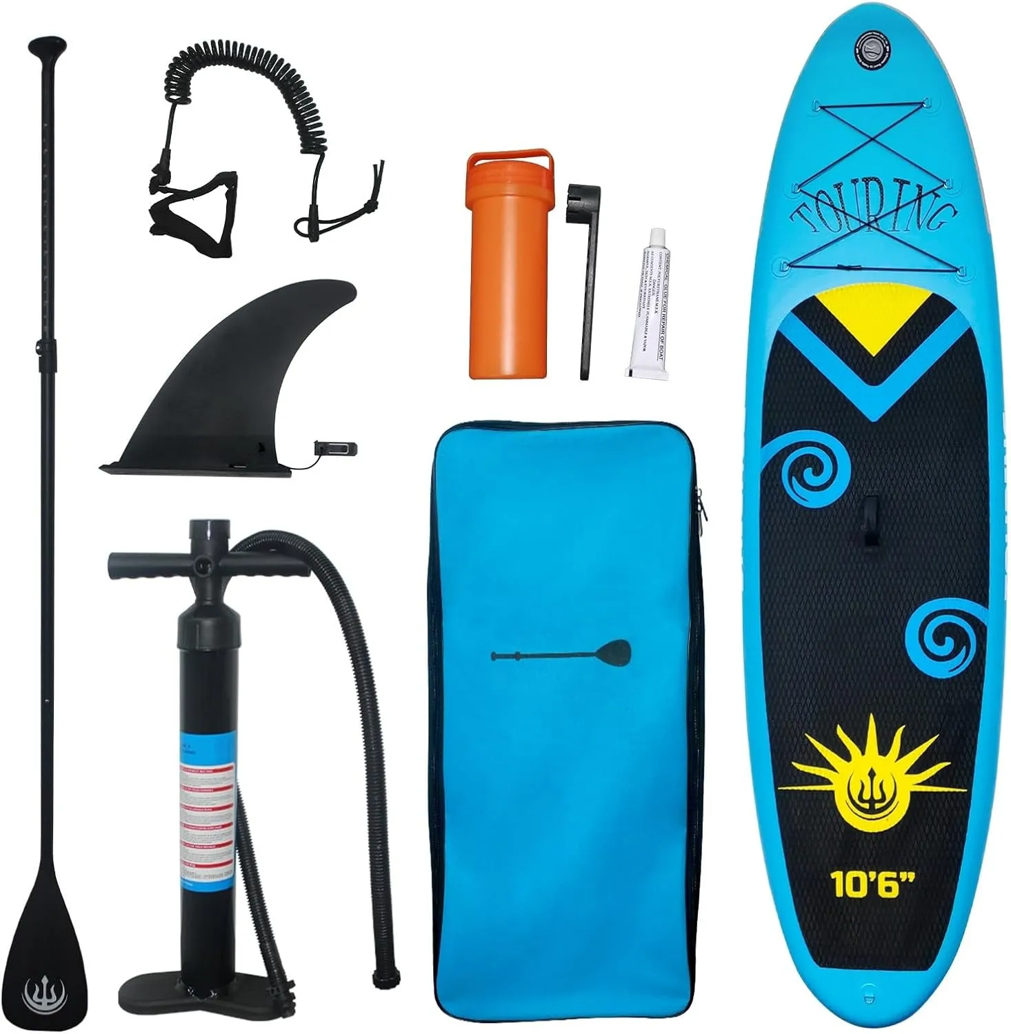 Beginner-Friendly High-Pressure Puncture-Resistant SUP Portable Lightweight Inflatable Stand Up Paddle Board Fishing