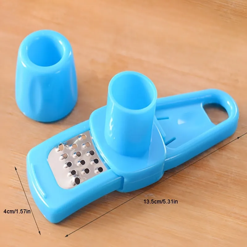 Colorful Stainless Steel Garlic Press  Easy to Use Kitchen Tool