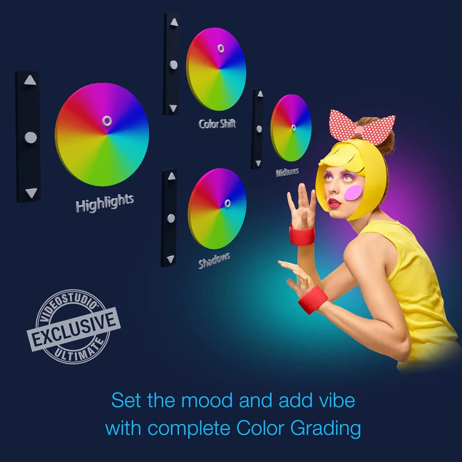 Corel VideoStudio Ultimate 2023 | Video Editing Software with Premium Effects Collection | Slideshow Maker, Screen Recorder, DVD Burner [PC Key Card]