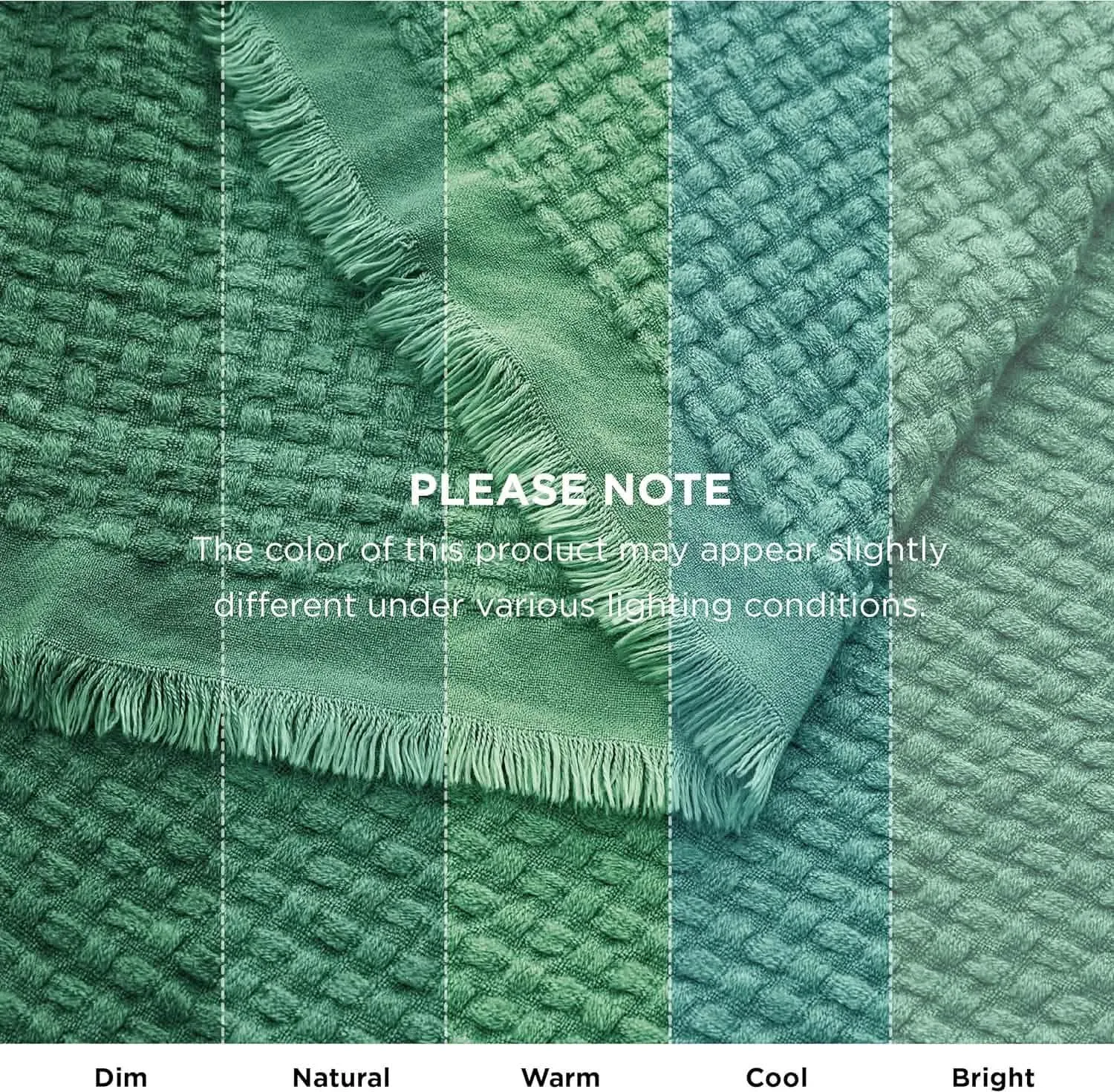 Decorative Woven Throw Blanket