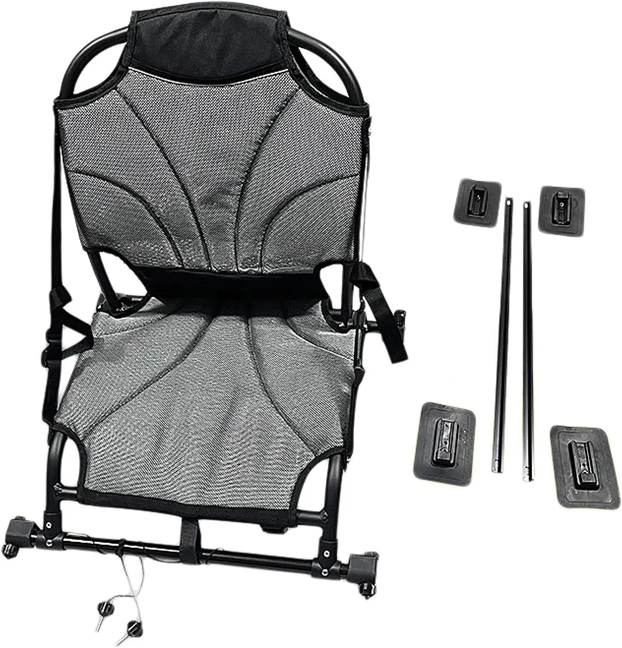 DYNWAVE Kayak Seat Cushion Boat Seat Cushion and Backrest Compact Replacement Pad Stand up Paddleboard Seat for Paddling Fishing Boat