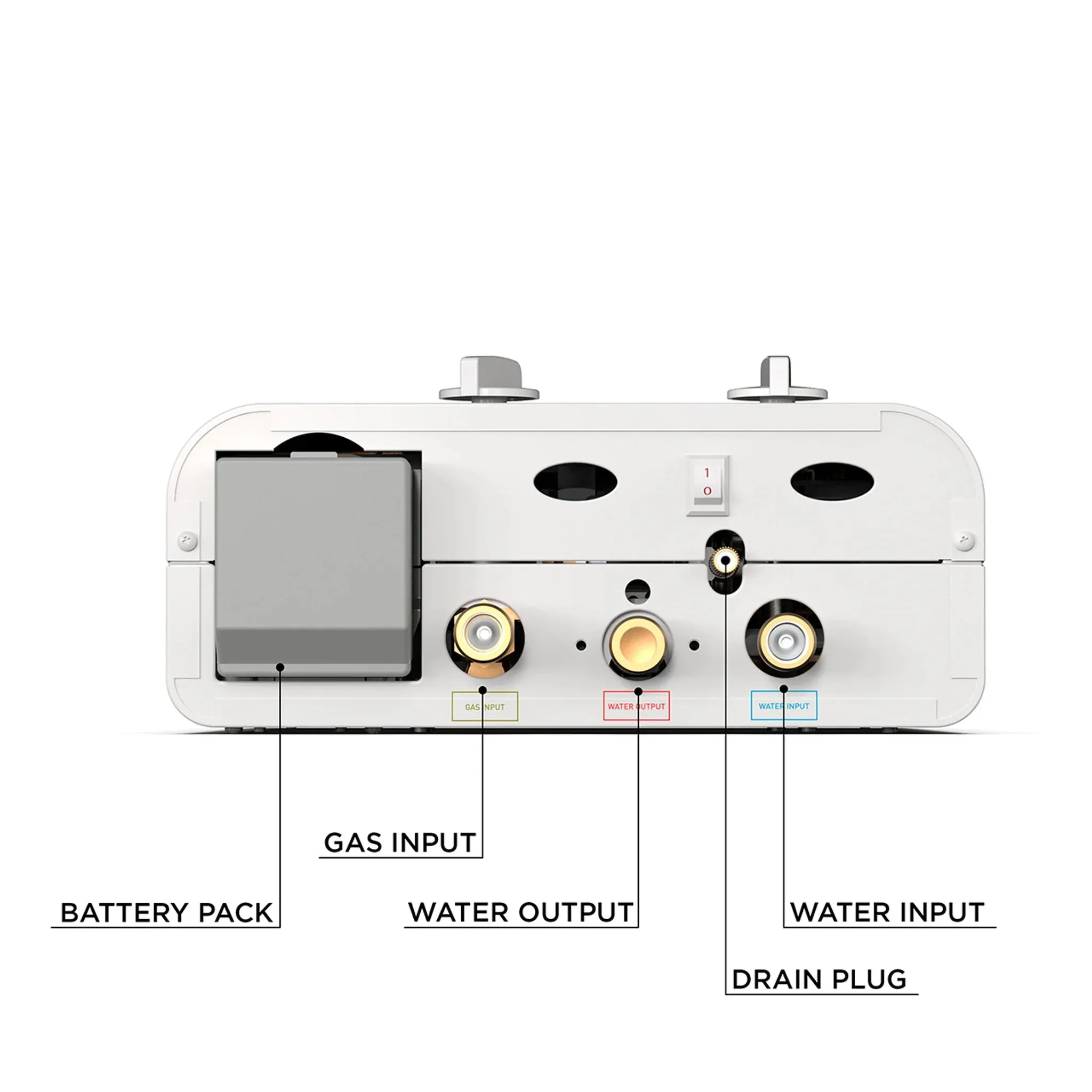 Eccotemp L5 Tankless Water Heater w/ Seaflo Pump & Strainer