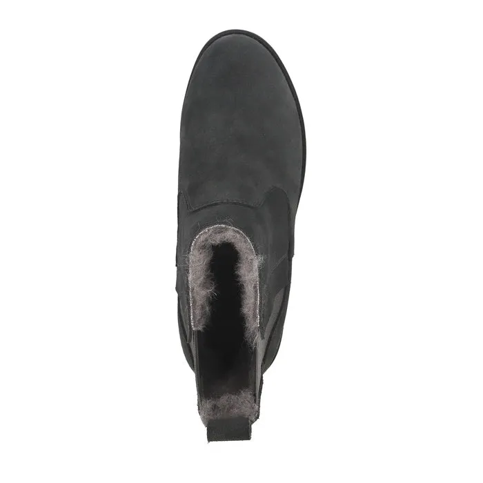 Emu Bonita Dark Grey Suede Wool Boot