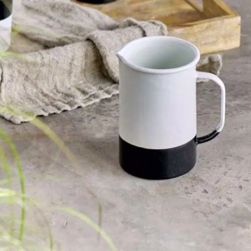 Enamelware - Black and White