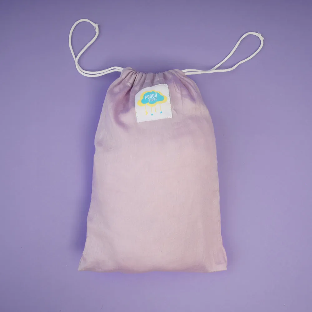 Fancy Fluff Organic On-The-Go Feeding Chair - Pixie Dust (Chair Sleeve)