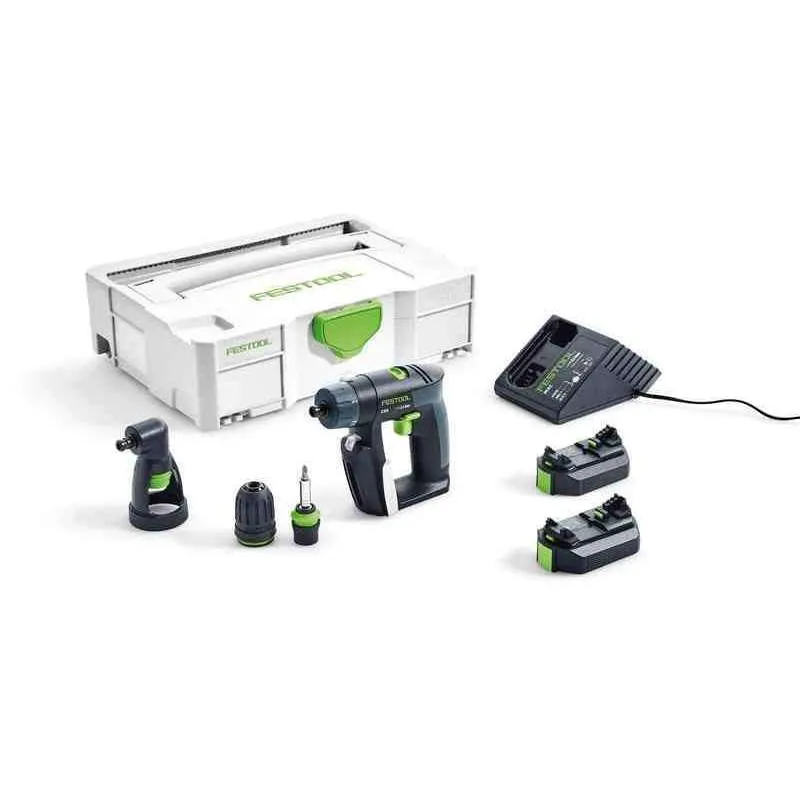 Festool Compact Drill Set 576099 CXS Li 2.6Ah-Lead times vary-Please call before ordering