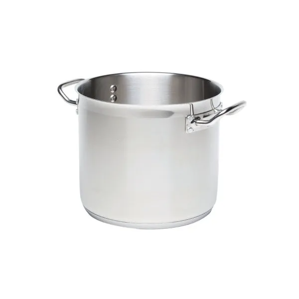 Genware Deepstockpot (No Lid) 20L 32cm Dia 26cm High