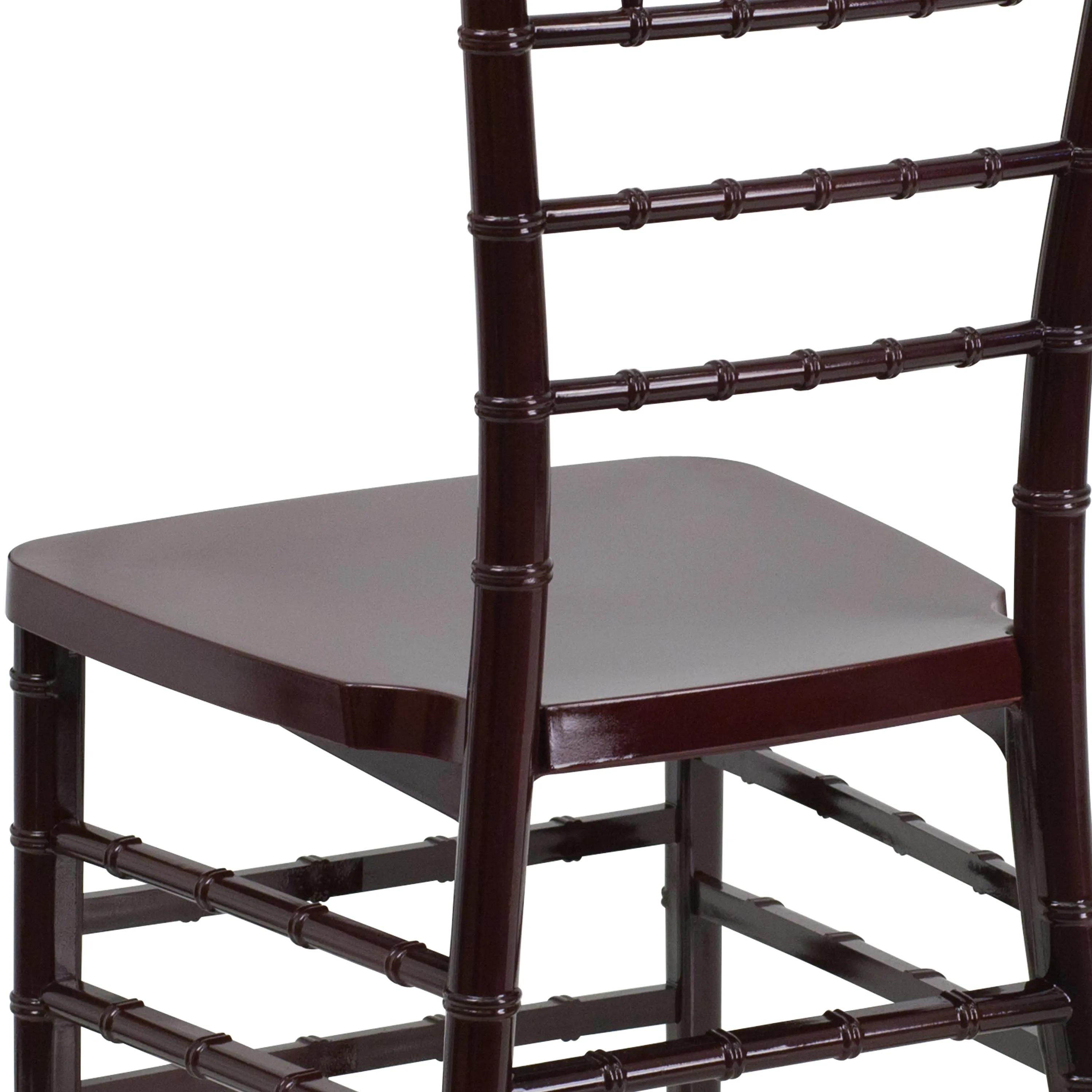 HERCULES PREMIUM Series Resin Stacking Chiavari Chair with Free Cushion