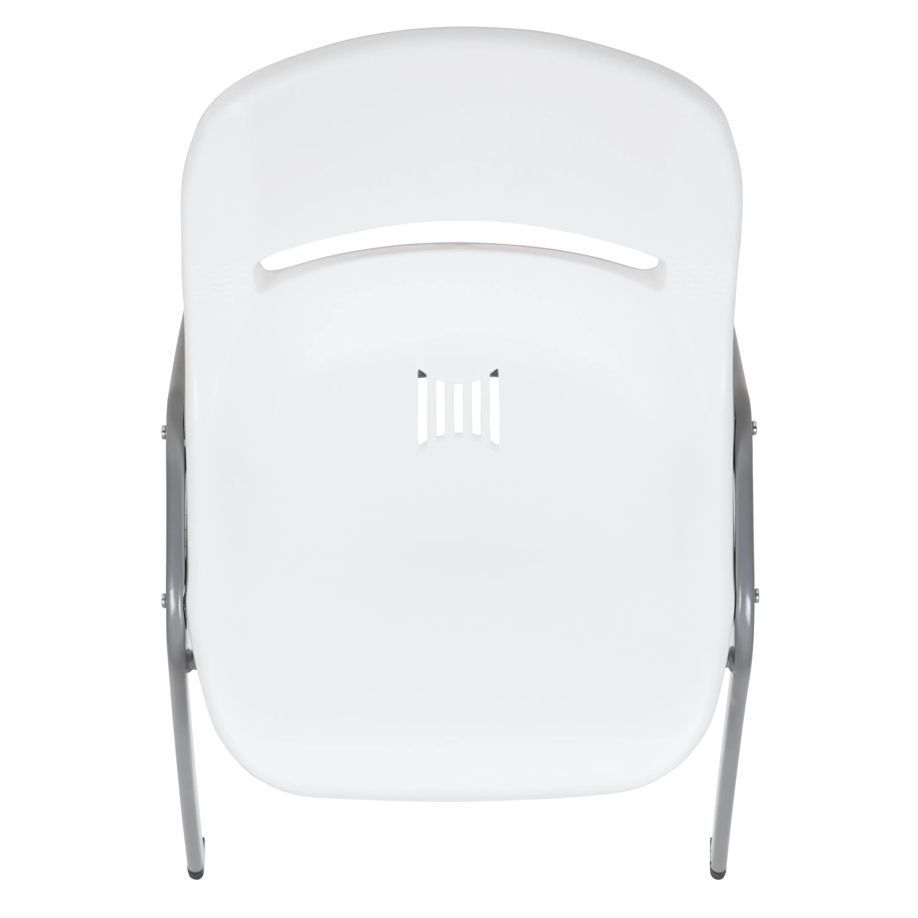 HERCULES Series 880 lb. Capacity Ergonomic Shell Stack Chair with Metal Frame