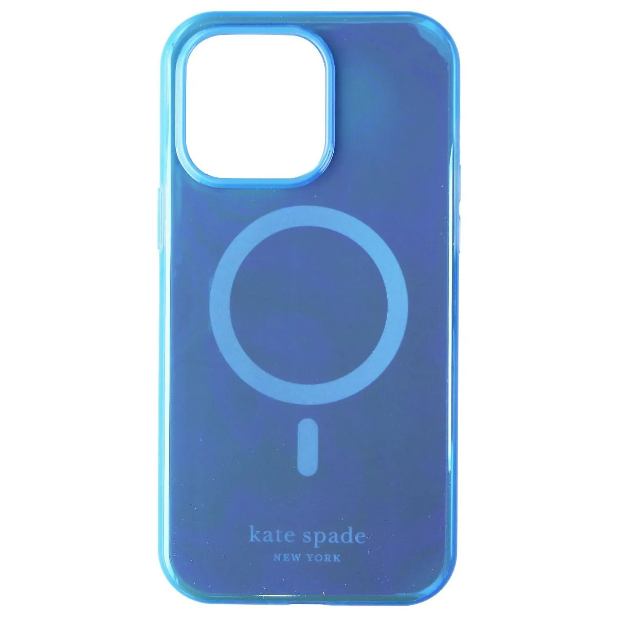 Kate Spade Defensive Hard Case for  MagSafe for iPhone 14 Pro Max - Citrine Blue