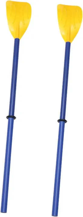 Kisangel Plastic Paddle Racing Kayak Paddle Kayak Oars Paddles Paddle French Oar Canoe Rafting Paddle Removable Boat Oars Boat Paddle Detachable Pp Polypropylene, Plastic Child Stick 1 Pair