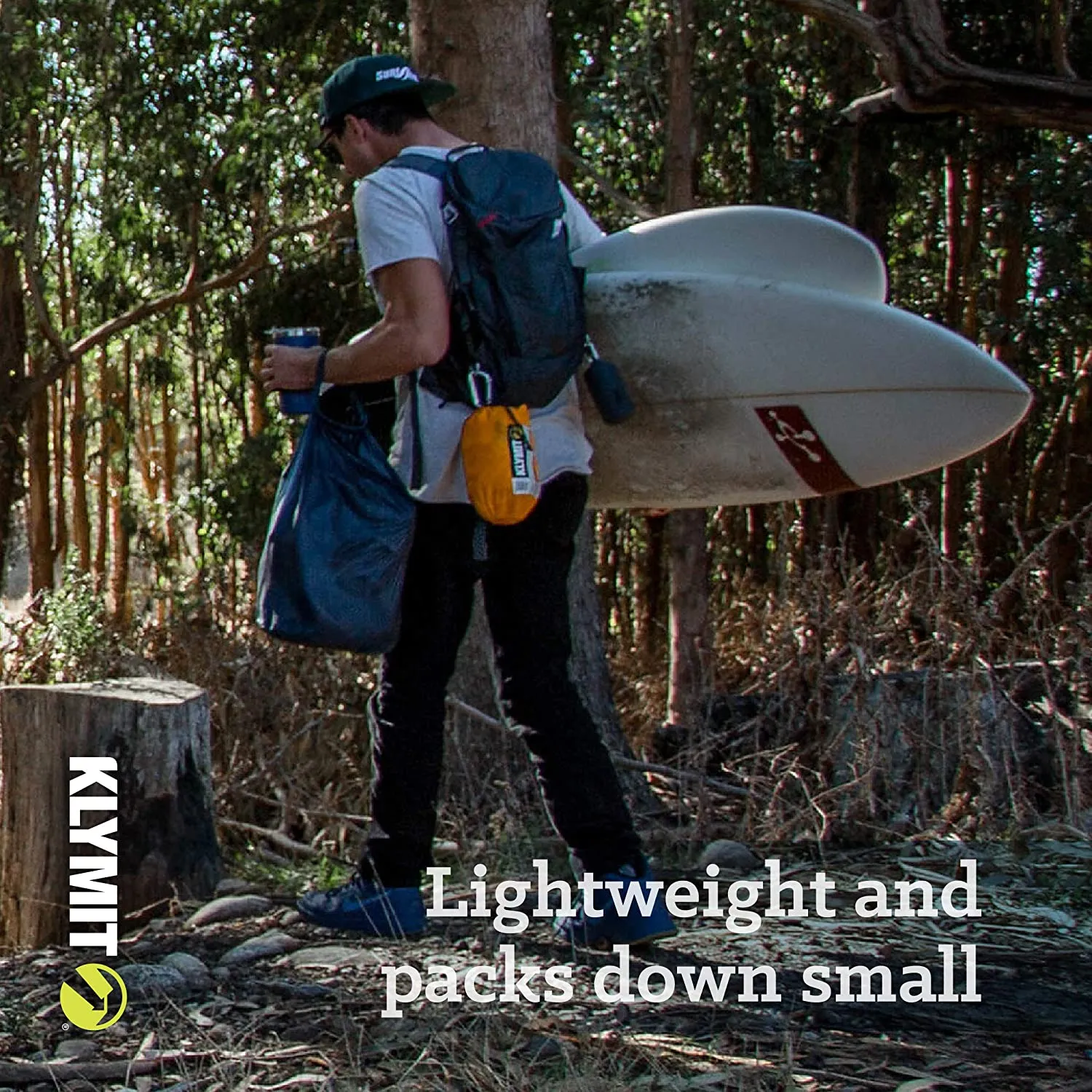 Klymit Insulated Static V Lite Sleeping Pad, Mango Orange