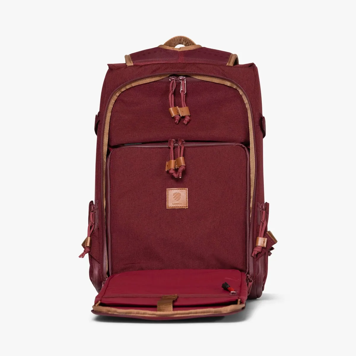 Langly : Alpha Compact Camera Backpack : Brick