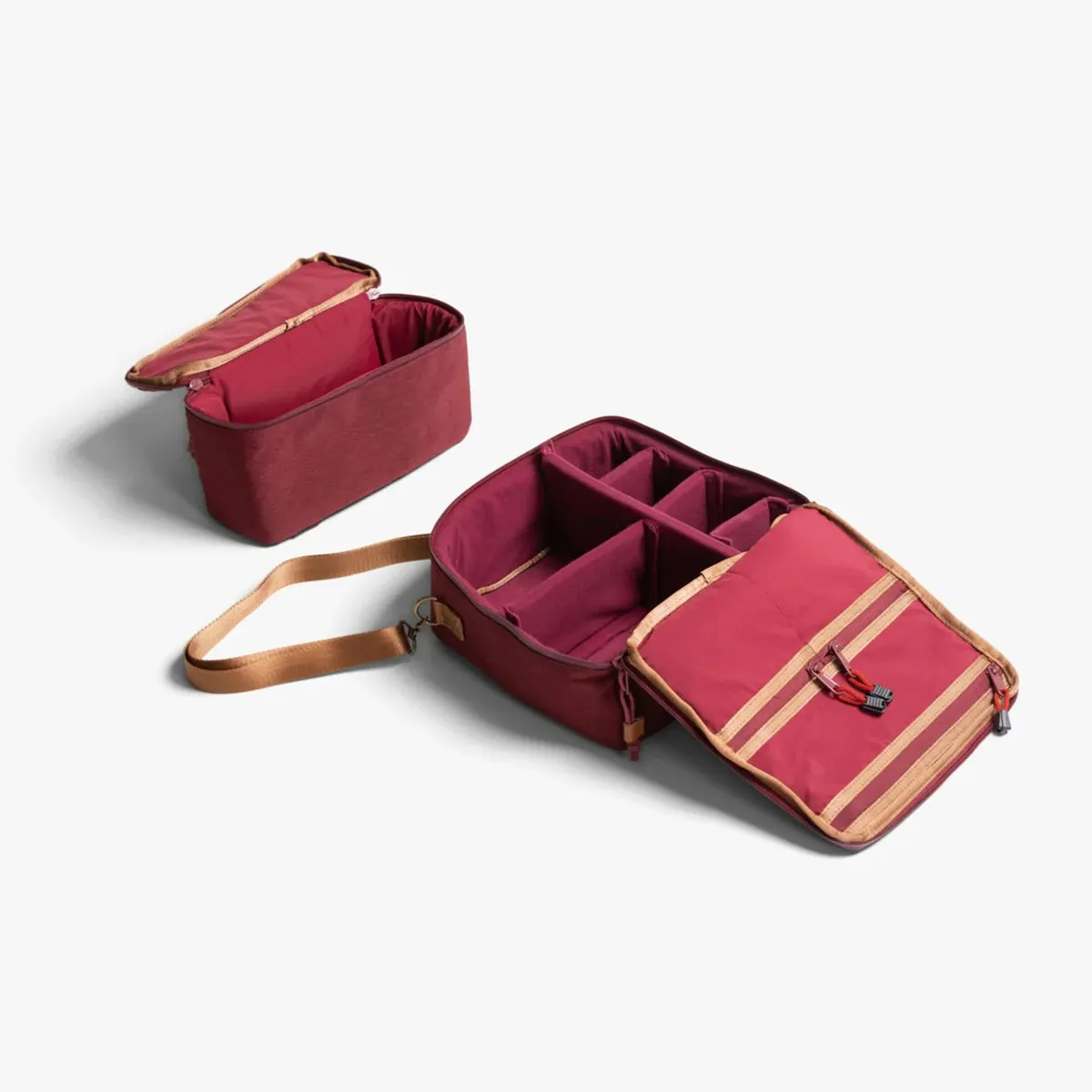 Langly : Alpha Compact Camera Backpack : Brick