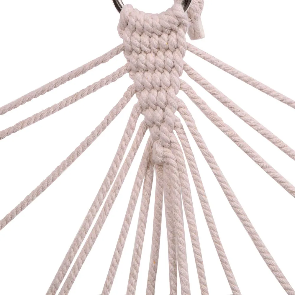 Large Cotton Rope Hanging Chair Swing Seat - Firlar