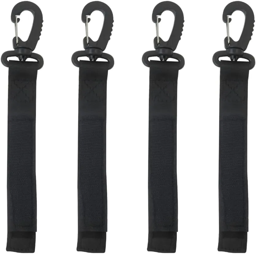 New Replacement for SUP Paddleboard Inflatable Boat Paddle Keeper Paddle Holder Paddle Clip, 4 Pack, No D Ring Patch