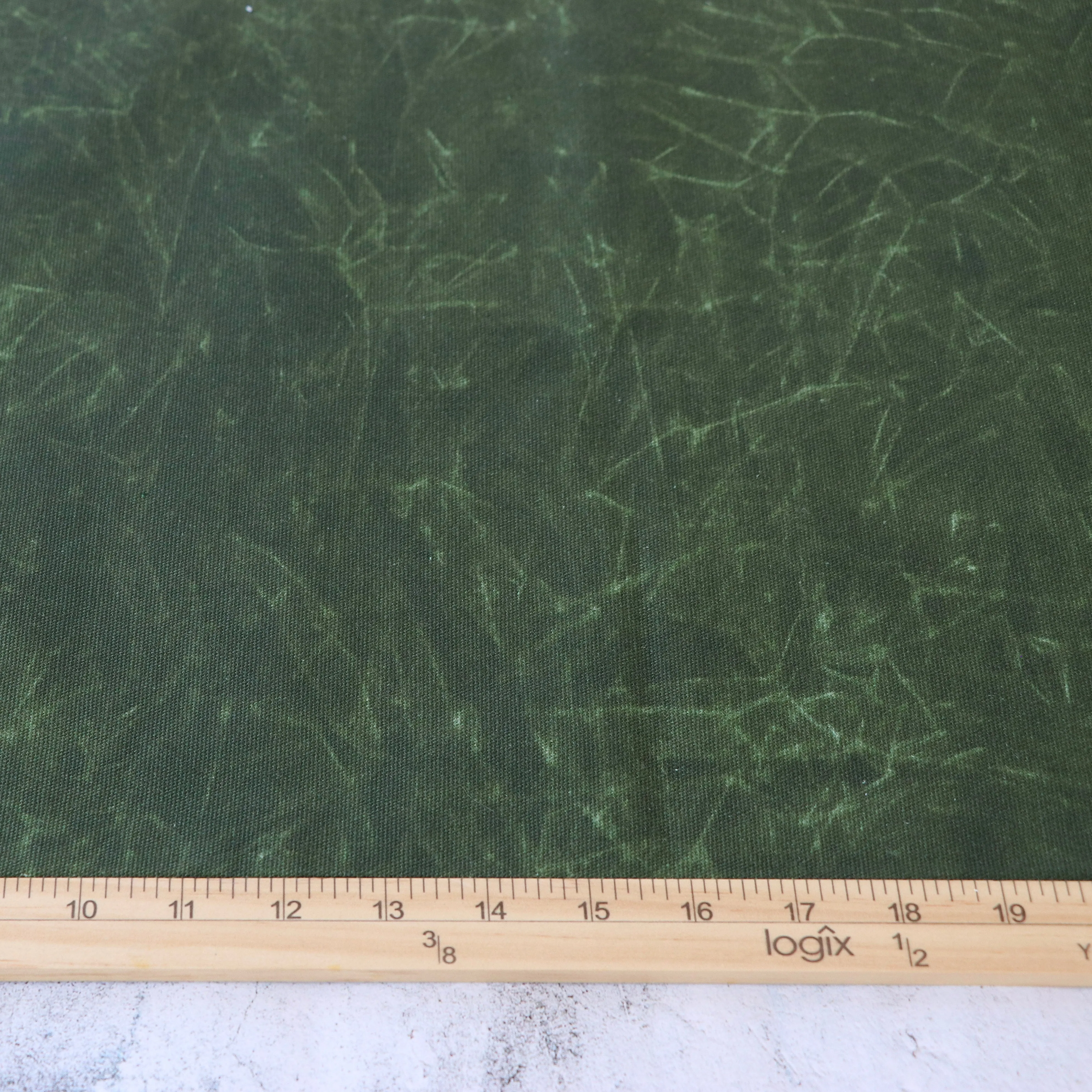 Olive Drab Faux Waxed Duck Canvas