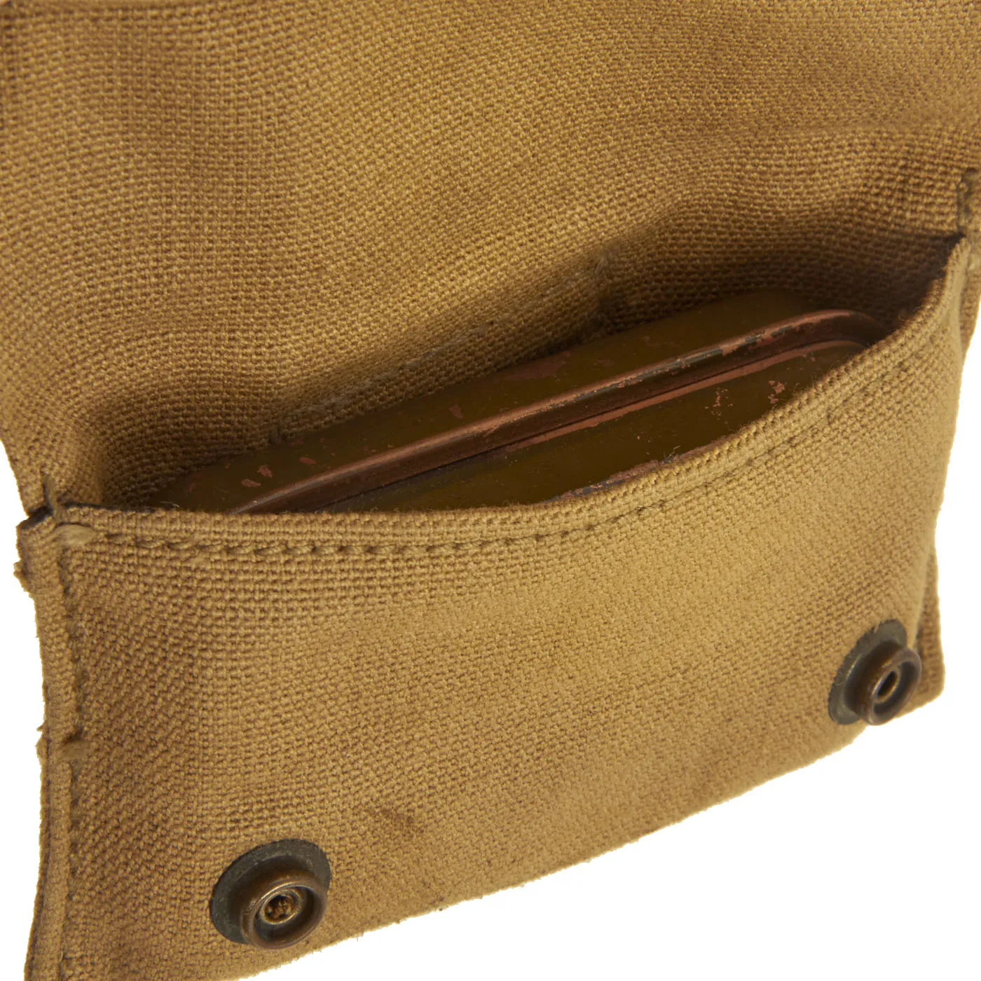Original U.S. Early WWII Officer’s M1936 Pistol Belt, M1911 Holster, WWI Magazine Pouch & 1942 Dated M-1910 First Aid Pouch with Carlisle Bandage
