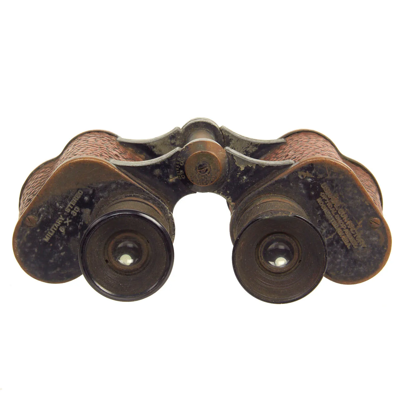 Original U.S. WWI & WWII US Army/Navy M17 Binocular Grouping - 2 Binos