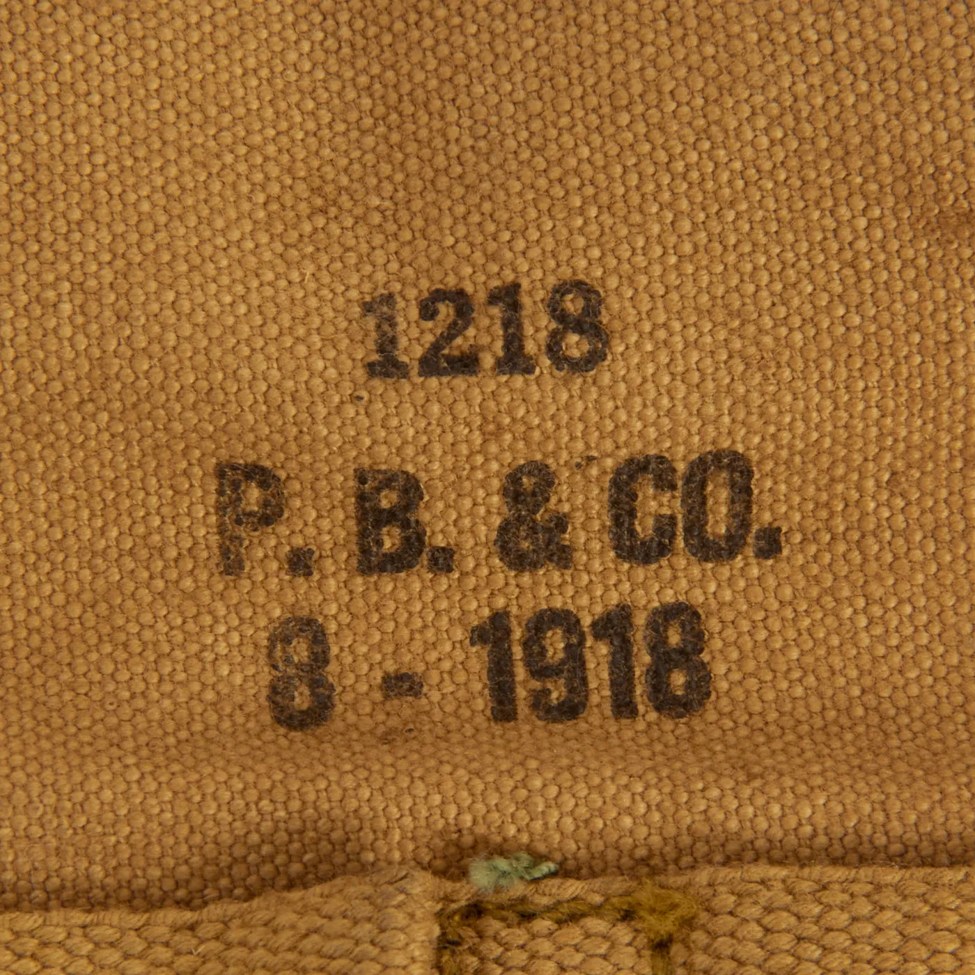 Original U.S. WWII Officer M1936 Pistol Belt, M1911 Holster by Rare Maker, WWI Magazine Pouch & First Aid Pouch WITH Box & Bandage