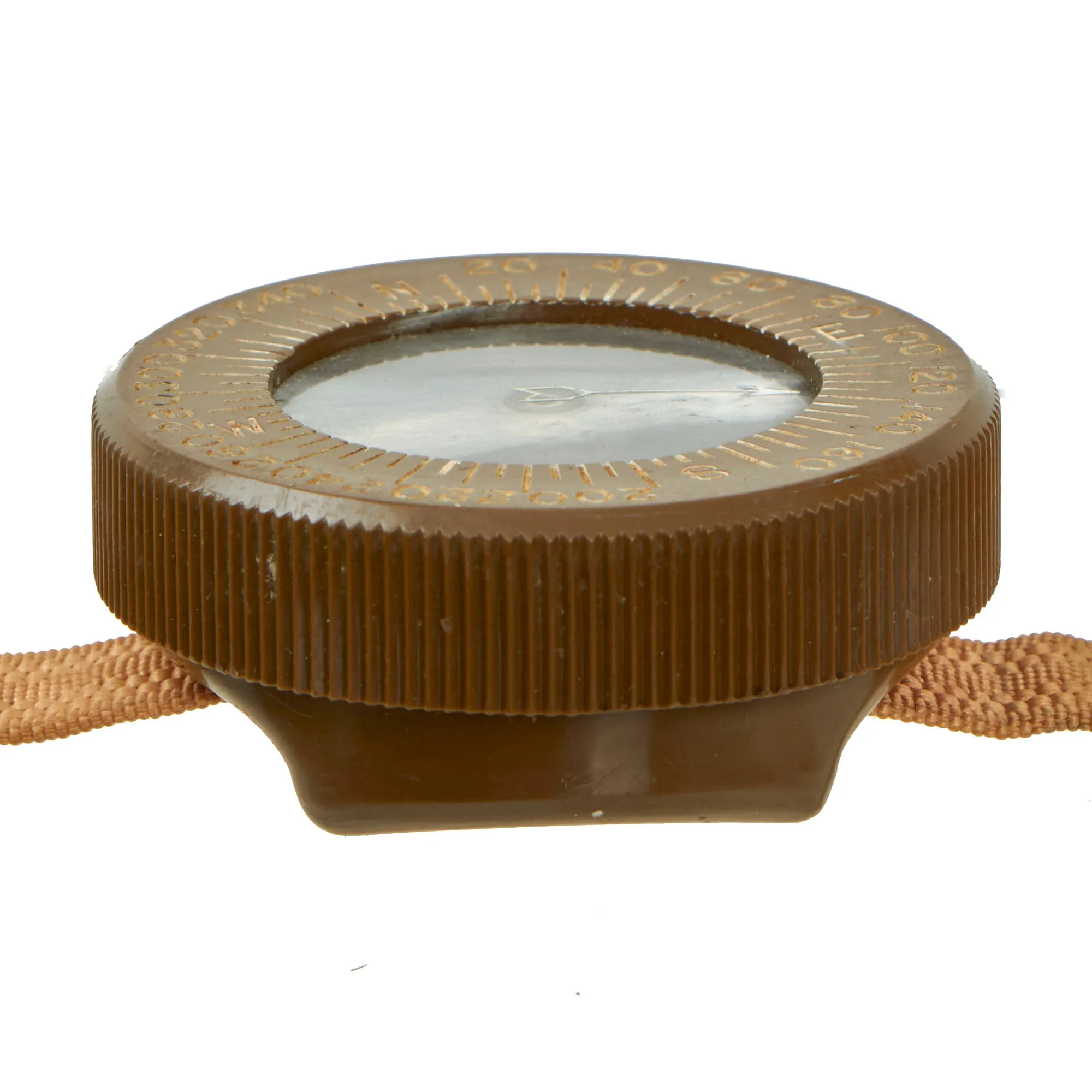 Original U.S. WWII US Army Corps of Engineers Wrist Compass by Superior Magneto Corporation with Web Wristband