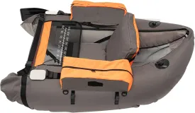 Portable Inflatable Fishing Boat Raft,Backrest Adjustable Angle, Blow Up Boat,286.6Lbs Load Capacity