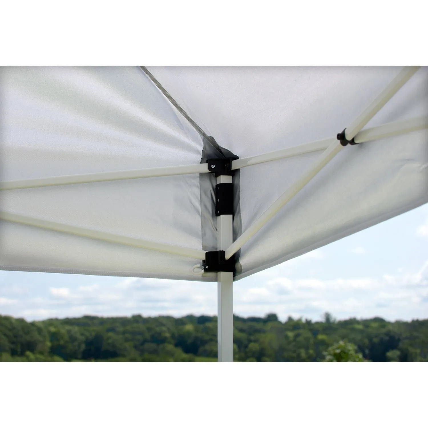 Quik Shade | Commercial 10 x 15 ft White Pop Up Tent Canopy