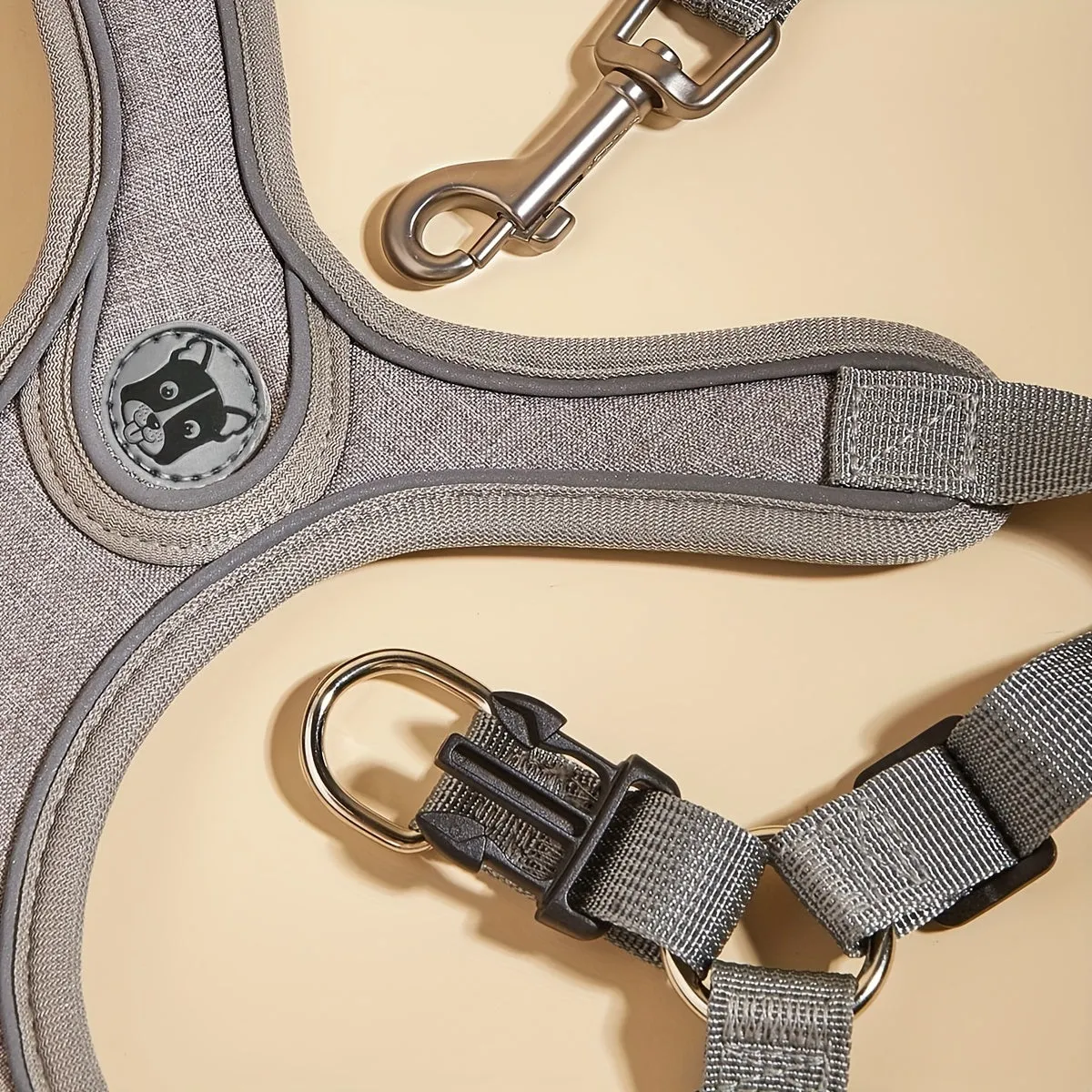 Secure and Comfortable Pet Harness and Leash Set for Small and Medium Pets