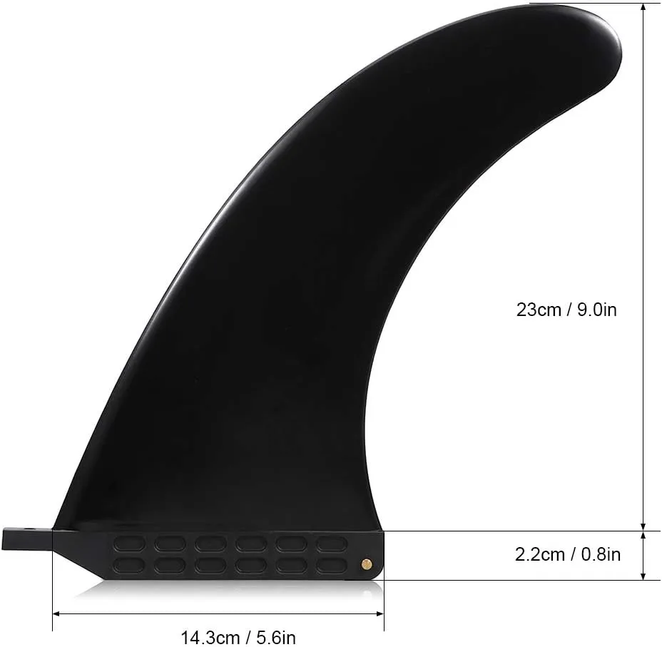 SUP Single Fin Central Fin Nylon Longboard Surfboard Paddleboard Fin 6.5'' / 7.5'' / 8'' / 9''/ 10''