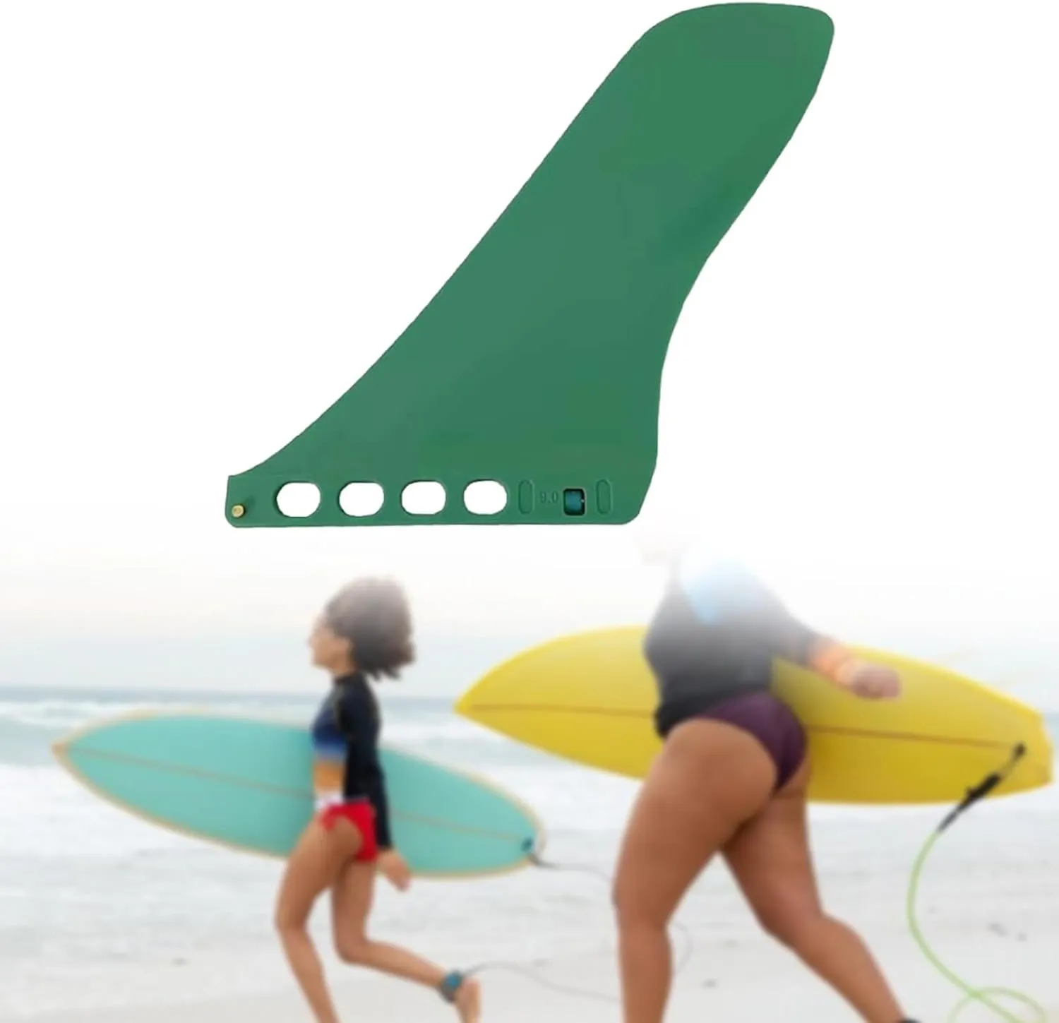 Surfboard Fin Replacement Part Easy to Install Stand up Paddle Board Surf Detachable Center Fin Accessories