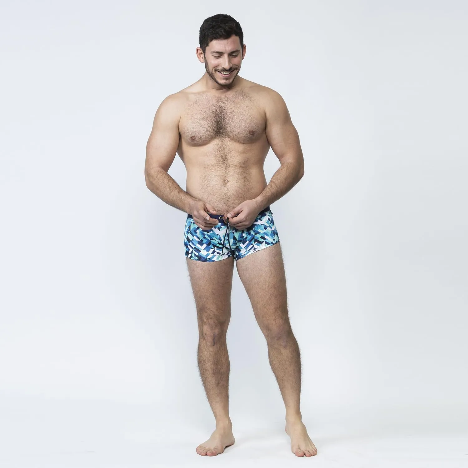Taddlee Sexy Swimwear Men's Swimsuits Swim Boxer Briefs Square Cut Bathing Suits