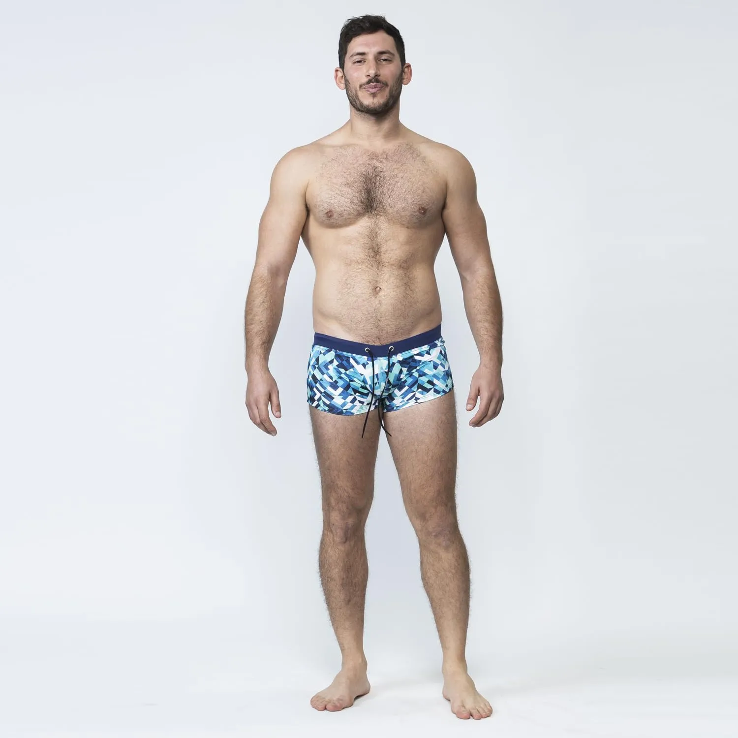 Taddlee Sexy Swimwear Men's Swimsuits Swim Boxer Briefs Square Cut Bathing Suits