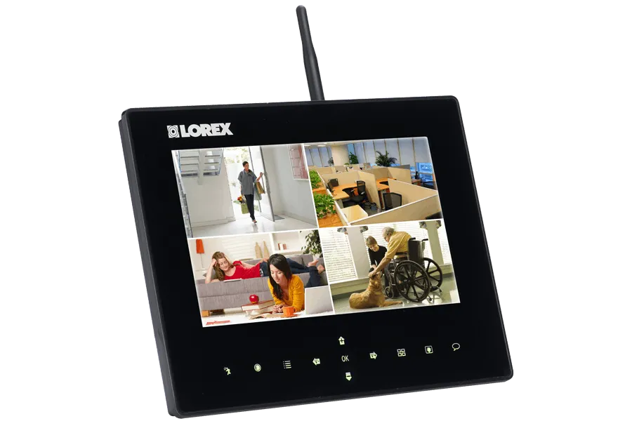 Wireless Home Camera System with 2 Outdoor Cameras